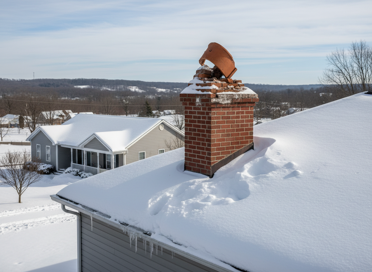 Chimney repair in Liberty Township
