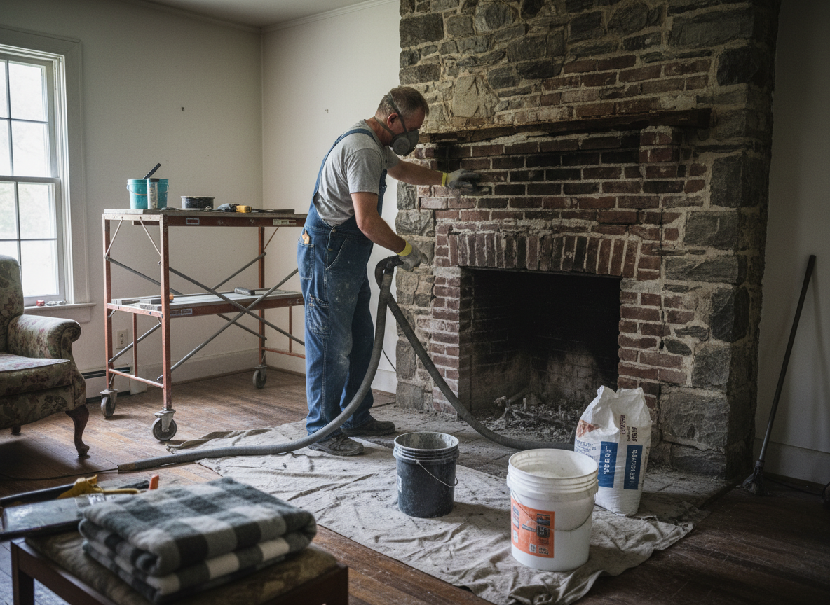 Chimney repair in West Chester