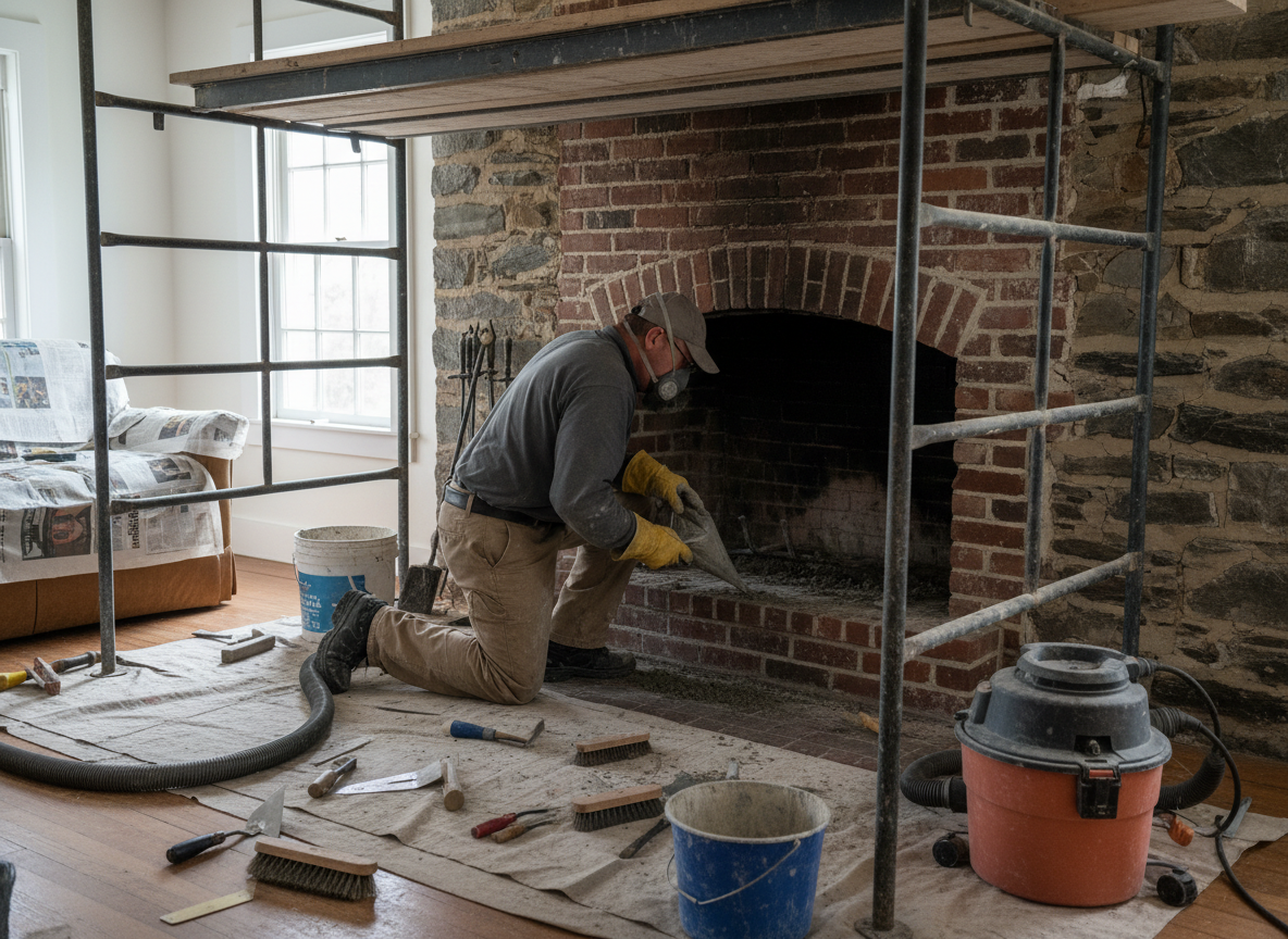 Fireplace Restoration in Union, KY